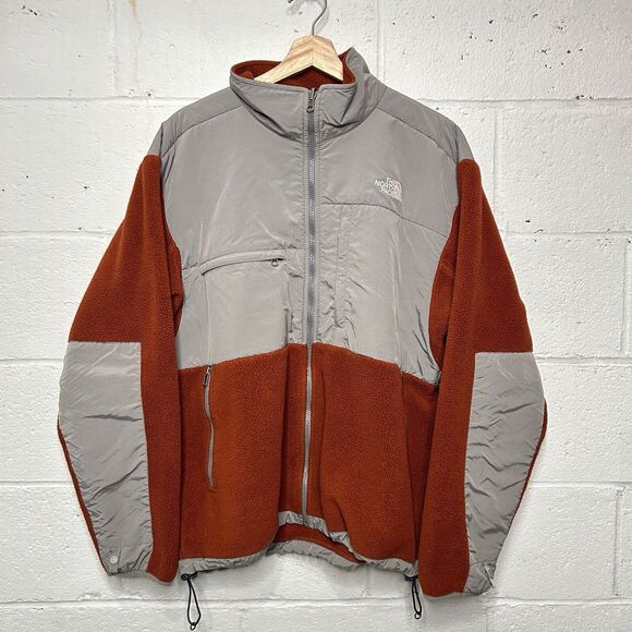 The North Face Denali Jacket “Rust Orange/Grey